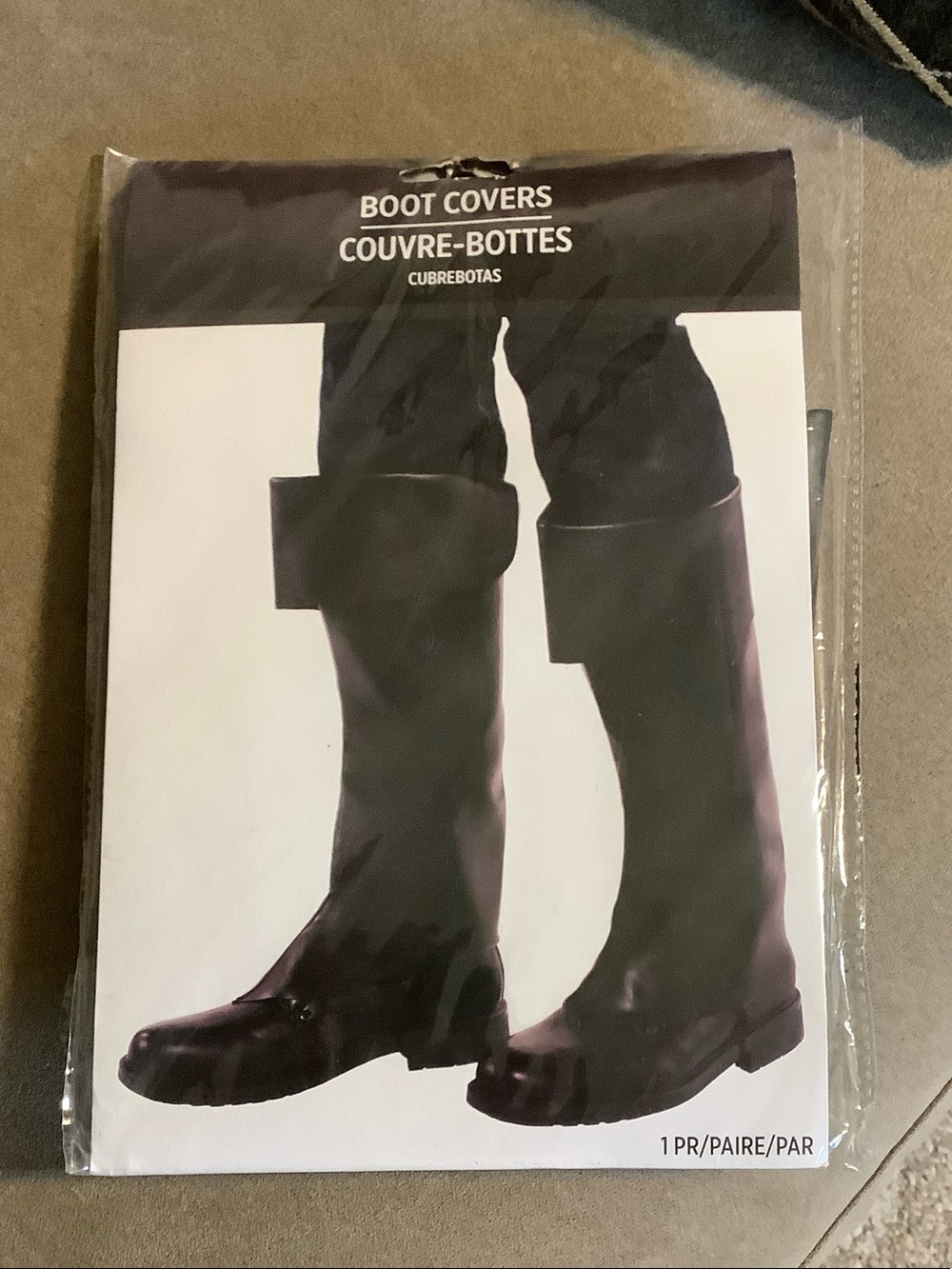 Amscan Halloween Costume Black Women's Winter & Rain Boot Covers